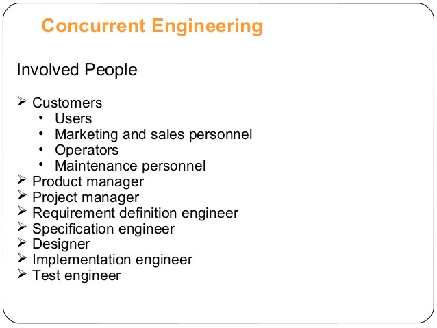 Concurrent Engineering Definition